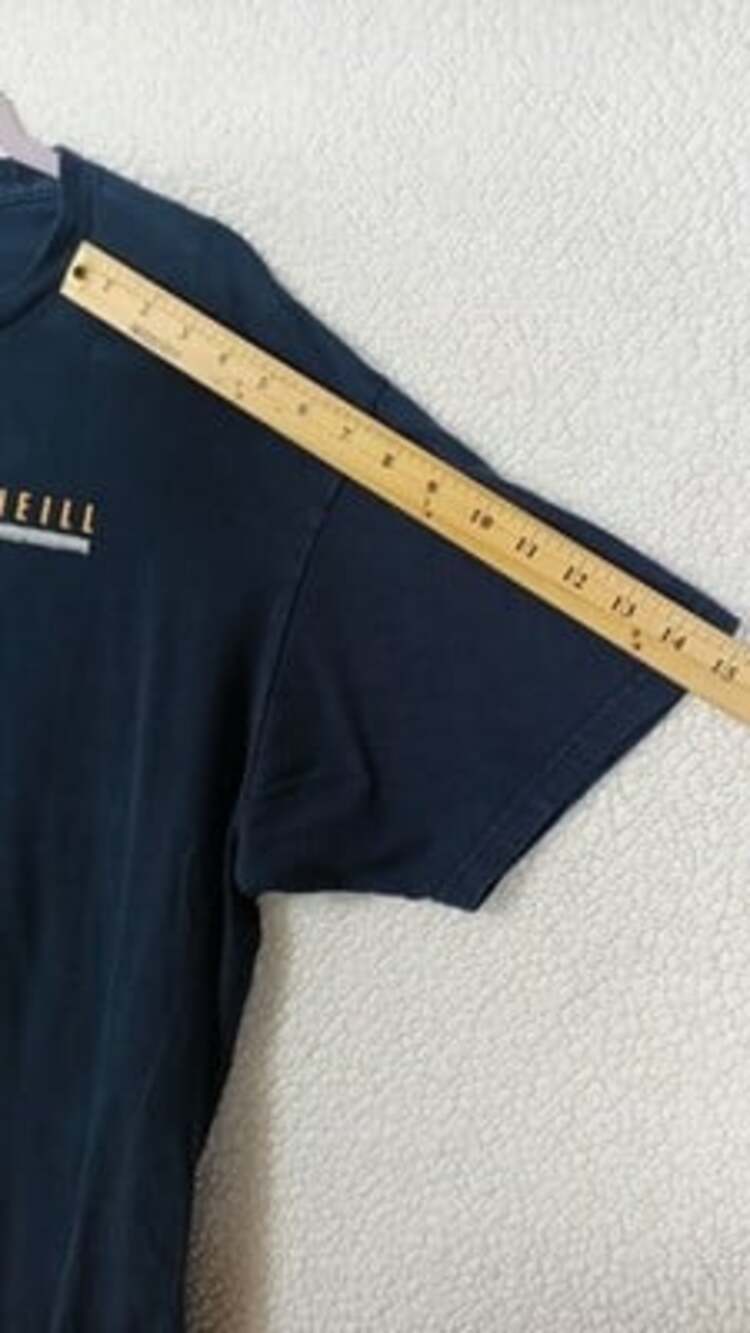 O'Neill Navy Blue 2-Sided Graphic T Shirt Men's Size XL Palm Tree Sunset Modern - Picture 6 of 9
